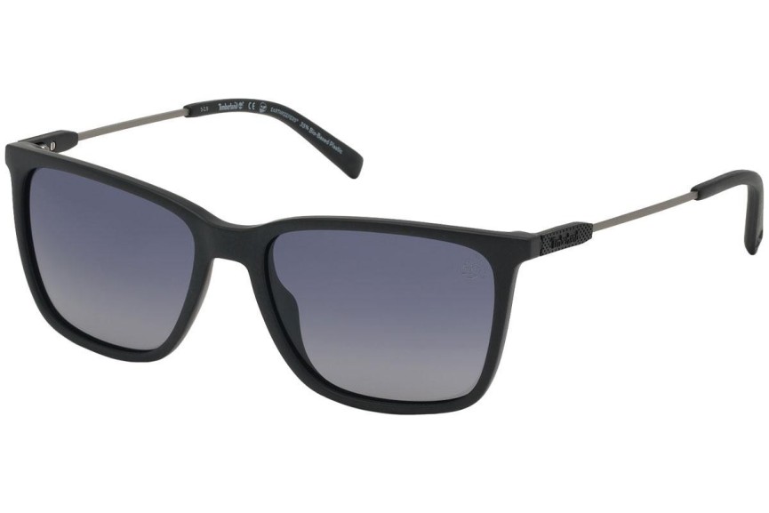 Napszemüvegek Timberland TB9209 02D Polarized Szogletes Fekete