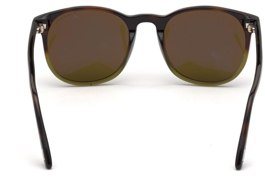 Napszemüvegek Tom Ford FT0858 56J Kerek Havana