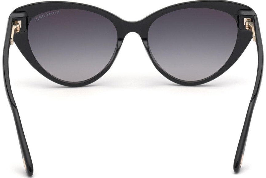 Napszemüvegek Tom Ford FT0869 01B Cat Eye Fekete