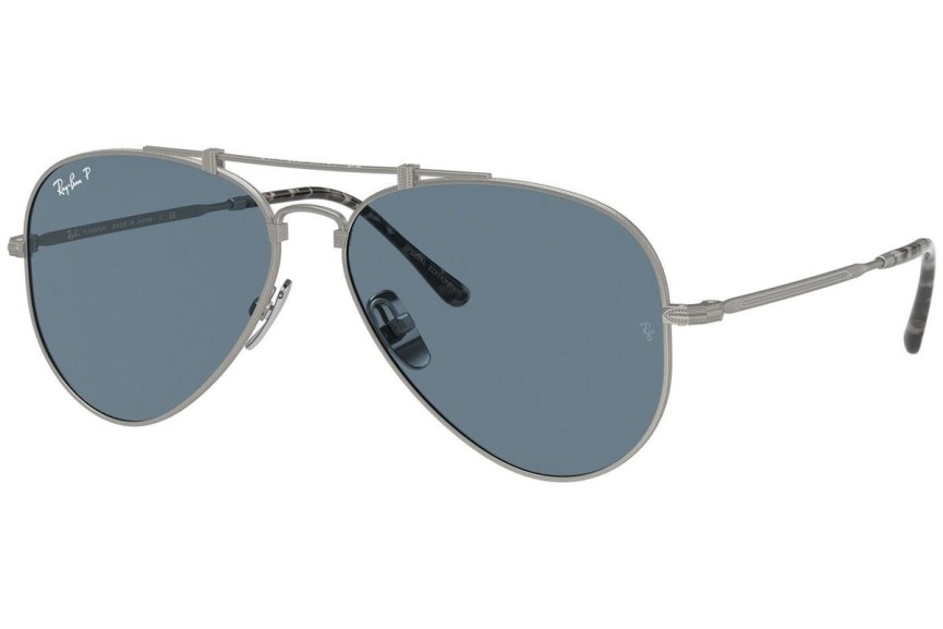 Napszemüvegek Ray-Ban Titanium Titanium Collection RB8125M 9165 Pilota Ezüst