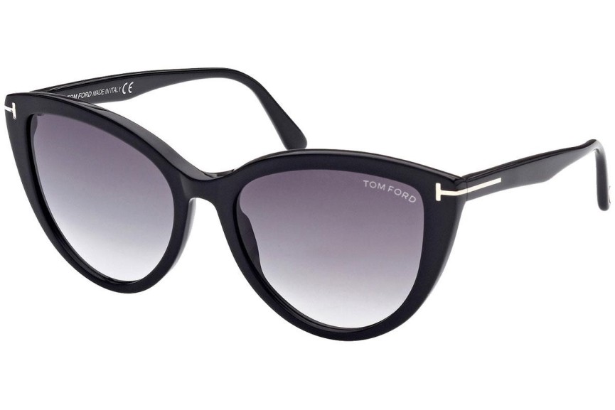 Napszemüvegek Tom Ford FT0915 01B Cat Eye Fekete