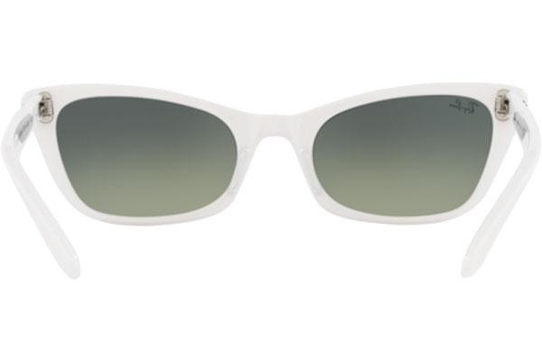 Napszemüvegek Ray-Ban Lady Burbank RB2299 975/BH Cat Eye Fehér