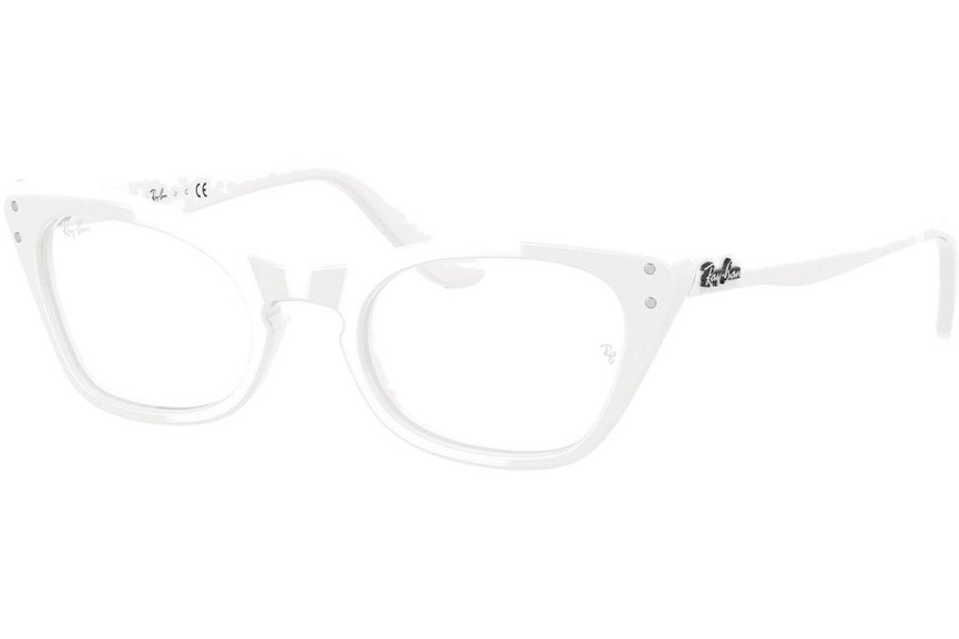 szemüvegeinket Ray-Ban Junior Miss Burbank RY9099V 3890 Cat Eye Fehér