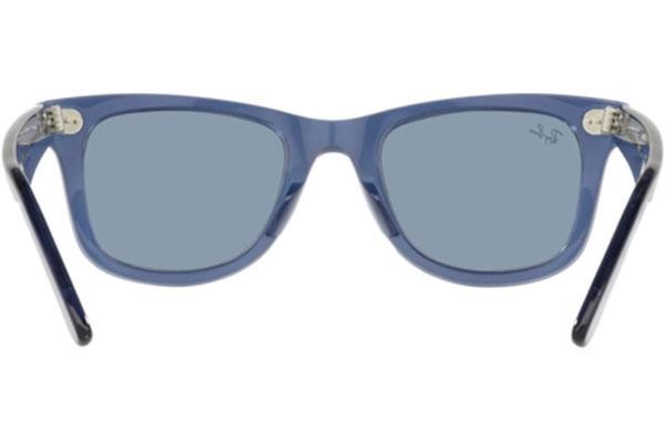 Napszemüvegek Ray-Ban Wayfarer RB2140 658756 Szogletes Kék