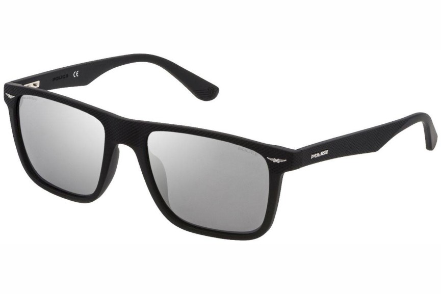 Napszemüvegek Police Gator 2 SPLE02 U28W Polarized Szogletes Fekete