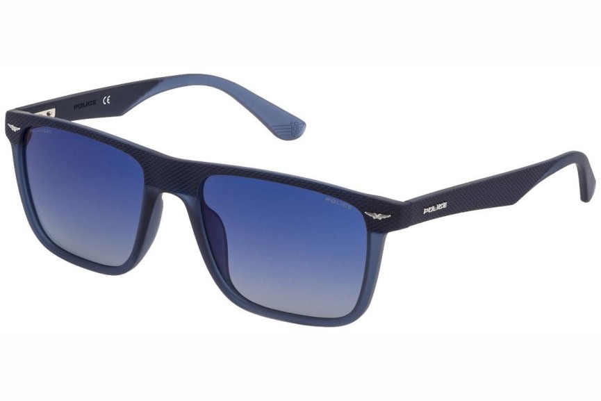 Napszemüvegek Police Gator 2 SPLE02 R22P Polarized Szogletes Kék