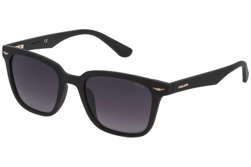 Napszemüvegek Police Gator 1 SPLE01 U28P Polarized Szogletes Fekete