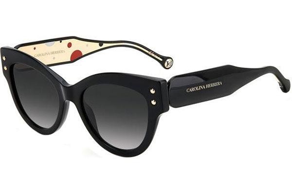 Napszemüvegek Carolina Herrera CH0009/S 807/9O Cat Eye Fekete