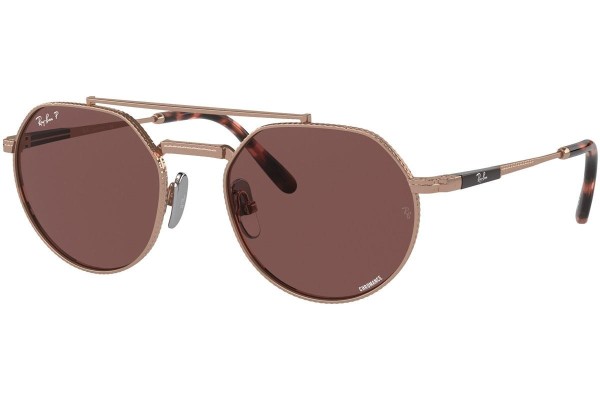 Napszemüvegek Ray-Ban Jack II Titanium Chromance Collection RB8265 3140AF Polarized Kerek Arany