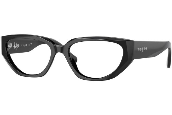 szemüvegeinket Vogue Eyewear VO5439 W44 Tiny Fekete