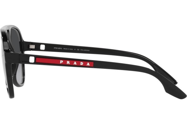 Napszemüvegek Prada Linea Rossa PS06WS 1AB06G Polarized Pilota Fekete