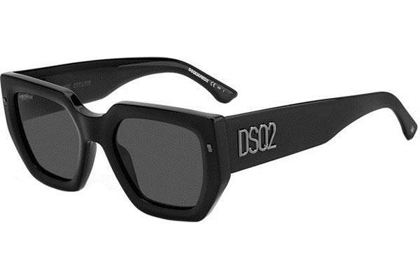 Dsquared2 D20031/S 807/IR ONE SIZE (53) Fekete Unisex Napszemüvegek