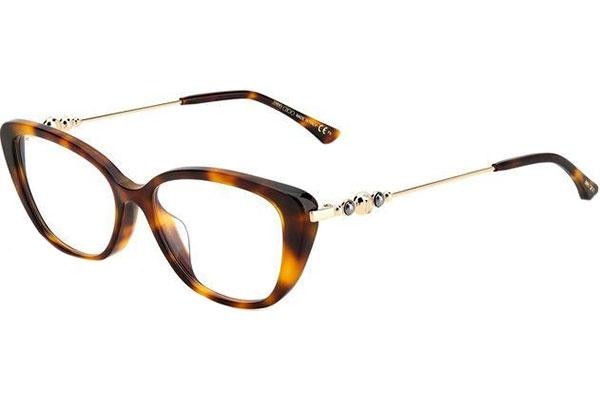 szemüvegeinket Jimmy Choo JC337/G 086 Cat Eye Havana