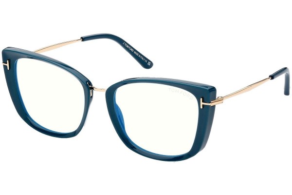 Tom Ford FT5816-B 089 ONE SIZE (53) Kék Férfi Dioptriás szemüvegek