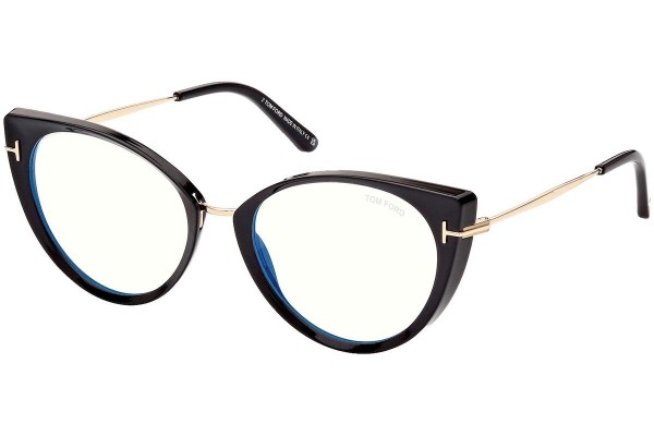 Tom Ford FT5815-B 001 ONE SIZE (54) Fekete Férfi Dioptriás szemüvegek