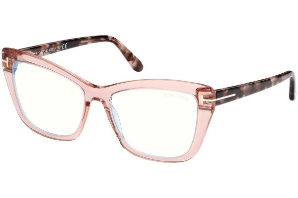 Tom Ford FT5826-B 072 ONE SIZE (55) Rózsaszín Férfi Dioptriás szemüvegek