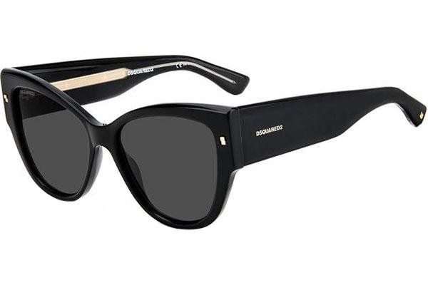 Napszemüvegek Dsquared2 D20016/S 2M2/IR Cat Eye Fekete