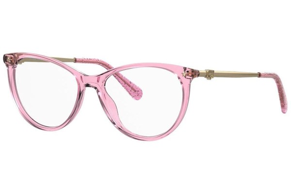 szemüvegeinket Chiara Ferragni CF1013 35J Cat Eye Rózsaszín