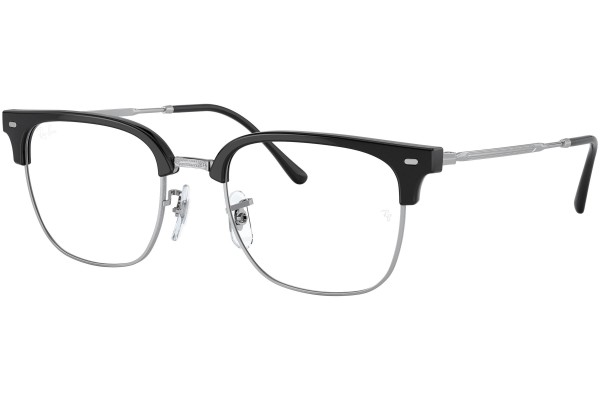 Ray-Ban New Clubmaster RX7216 2000 M (51) Fekete Unisex Dioptriás szemüvegek