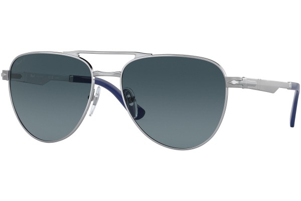 Napszemüvegek Persol PO1003S 518/S3 Polarized Pilota Ezüst