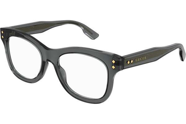 Gucci GG1086O 008 ONE SIZE (53) Szürke Férfi Dioptriás szemüvegek