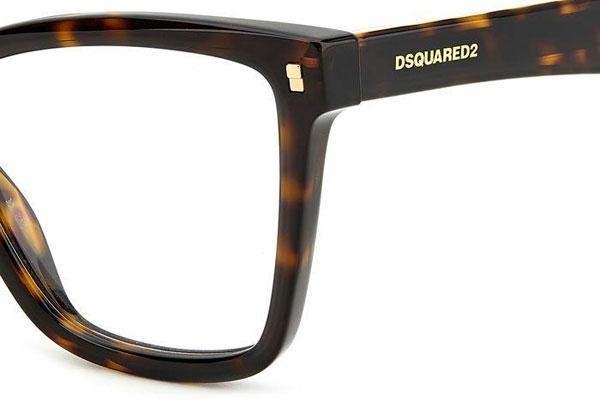 szemüvegeinket Dsquared2 D20059 086 Cat Eye Havana