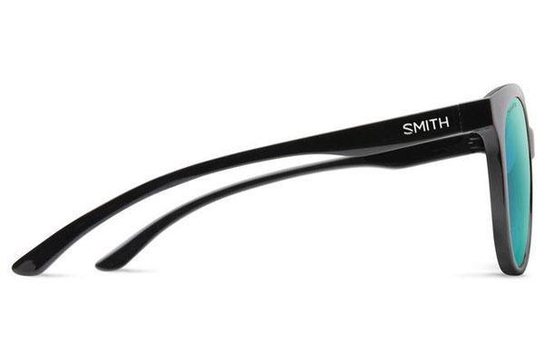 Napszemüvegek Smith BAYSIDE 807/QG Polarized Kerek Fekete