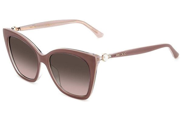 Napszemüvegek Jimmy Choo RUA/G/S Y9A/HA Cat Eye Barna