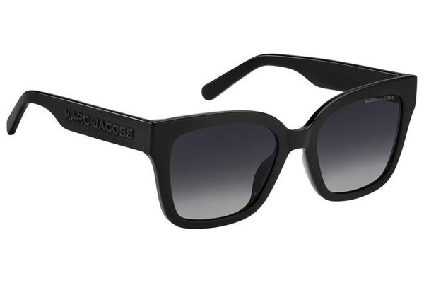 Napszemüvegek Marc Jacobs MARC658/S 08A/WJ Polarized Szogletes Fekete