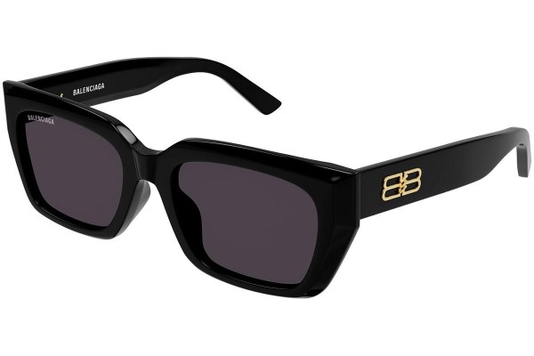 Balenciaga BB0272SA 001 ONE SIZE (54) Fekete Unisex Napszemüvegek