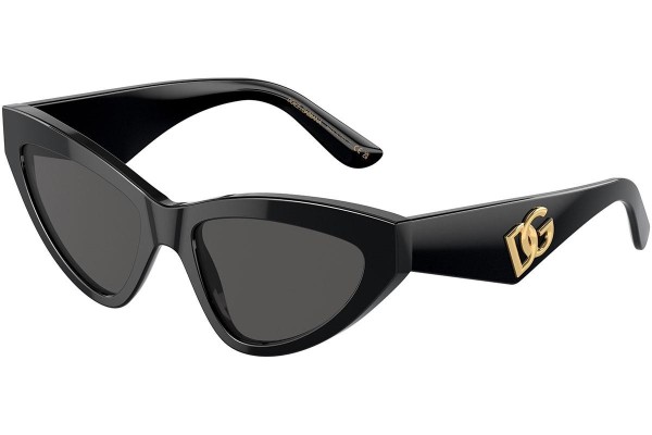 Dolce & Gabbana DG4439 501/87 ONE SIZE (55) Fekete Férfi Napszemüvegek