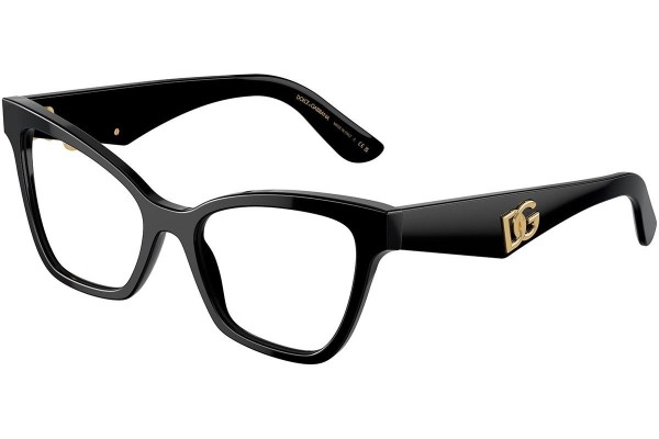 Dolce & Gabbana DG3369 501 M (50) Fekete Férfi Dioptriás szemüvegek