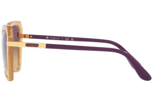 Napszemüvegek Vogue Eyewear VO5479S 305470 Cat Eye Barna