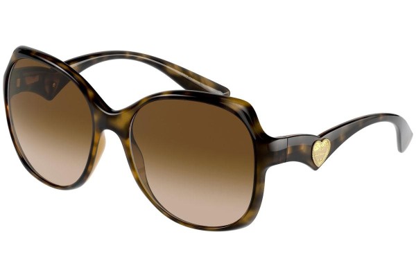 Napszemüvegek Dolce & Gabbana DG6154 502/13 Cat Eye Havana