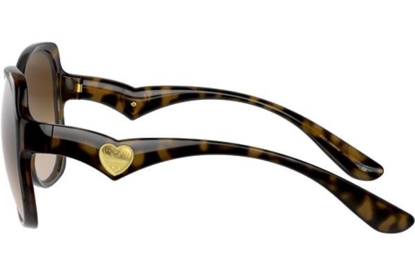 Napszemüvegek Dolce & Gabbana DG6154 502/13 Cat Eye Havana