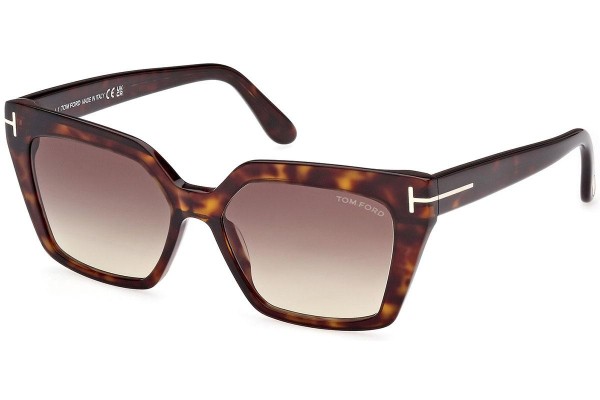 Napszemüvegek Tom Ford FT1030 52F Cat Eye Havana