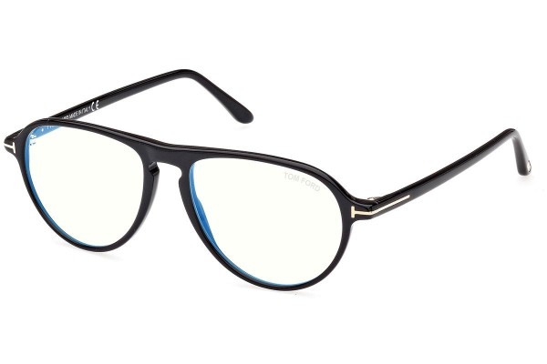 Tom Ford FT5869-B 001 ONE SIZE (54) Fekete Női Dioptriás szemüvegek