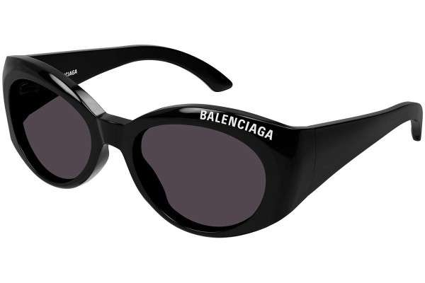 Balenciaga BB0267S 001 ONE SIZE (57) Fekete Férfi Napszemüvegek