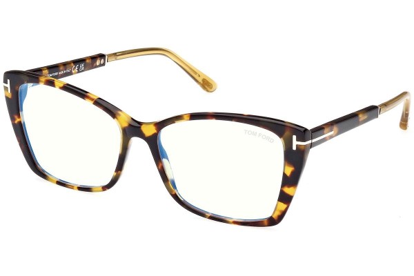 szemüvegeinket Tom Ford FT5893-B 055 Cat Eye Havana