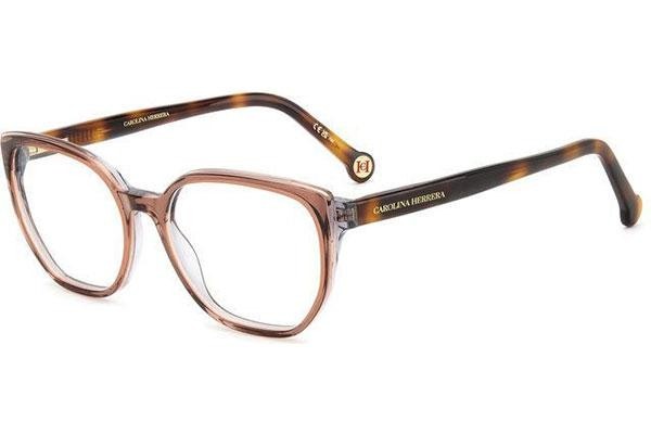 Carolina Herrera HER0214 NUX ONE SIZE (52) Barna Férfi Dioptriás szemüvegek