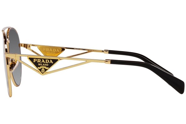 Napszemüvegek Prada PR73ZS 5AK5W1 Polarized Pilota Arany