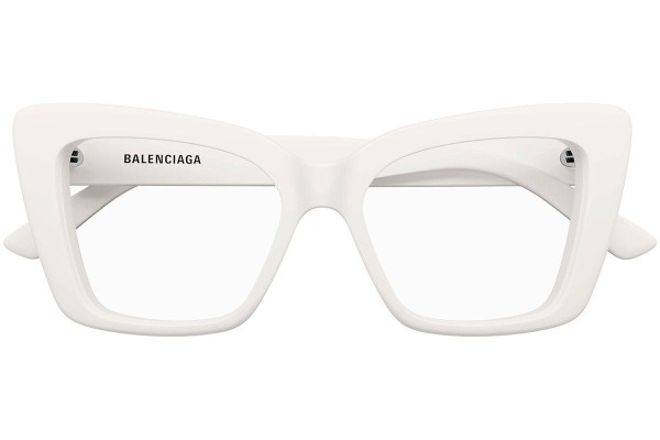 szemüvegeinket Balenciaga BB0297O 003 Cat Eye Fehér