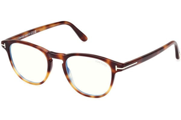 Tom Ford FT5899-B 056 ONE SIZE (48) Havana Női Dioptriás szemüvegek