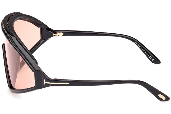 Napszemüvegek Tom Ford Lorna FT1121 01E Single Lens | Shield Fekete