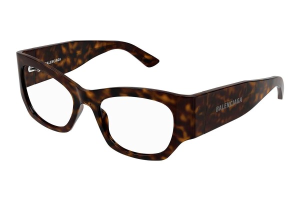Balenciaga BB0333O 002 ONE SIZE (52) Havana Férfi Dioptriás szemüvegek