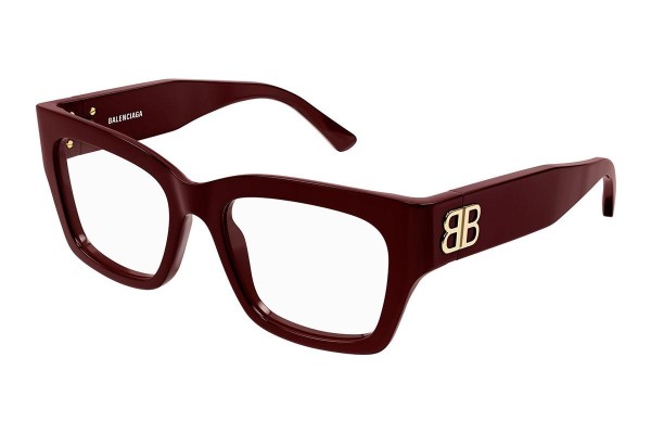 Balenciaga BB0325O 009 ONE SIZE (54) Vörös Férfi Dioptriás szemüvegek
