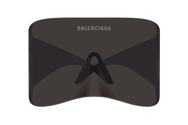 Napszemüvegek Balenciaga BB0288S 001 Single Lens | Shield Szürke