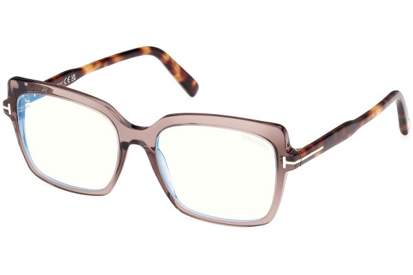 Tom Ford FT5947-B 048 ONE SIZE (54) Barna Férfi Dioptriás szemüvegek
