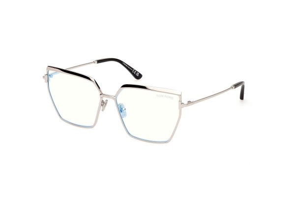 Tom Ford FT5946-B 016 ONE SIZE (57) Ezüst Férfi Dioptriás szemüvegek