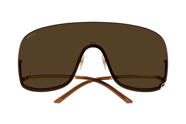 Napszemüvegek Gucci GG1560S 002 Single Lens | Shield Arany